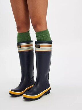 Pendleton Women's Bridger Stripe Tall Waterproof Rain Boots